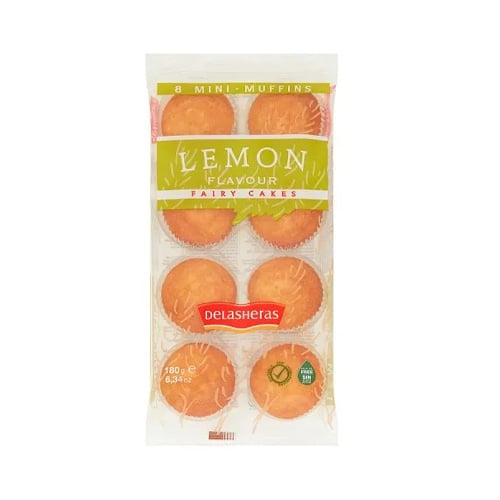 Fairy cakes Mini Muffins Lemon 180g
