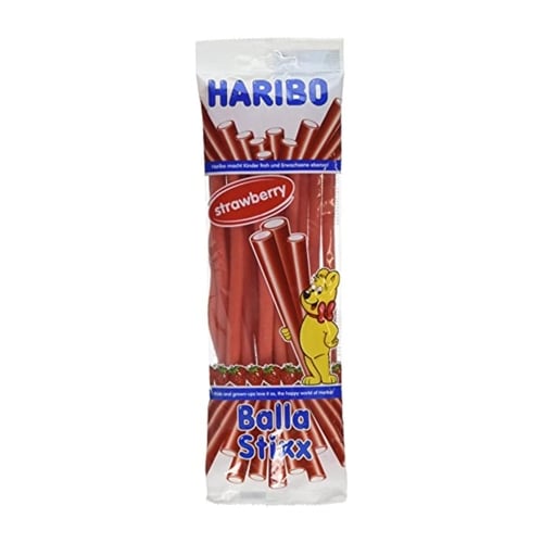 Haribo Balla Stixx Strawberry 200g