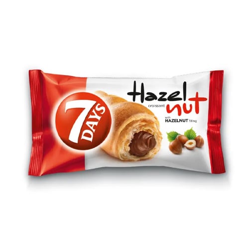 7days Croissant lískový oříšek 60g