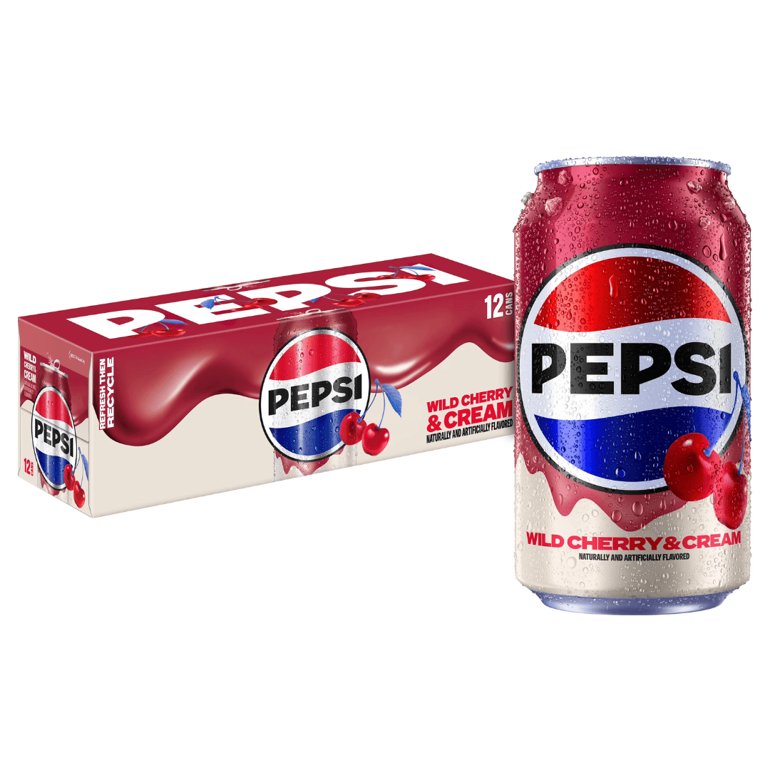 USA Pepsi Wild Cherry and Cream 355ml