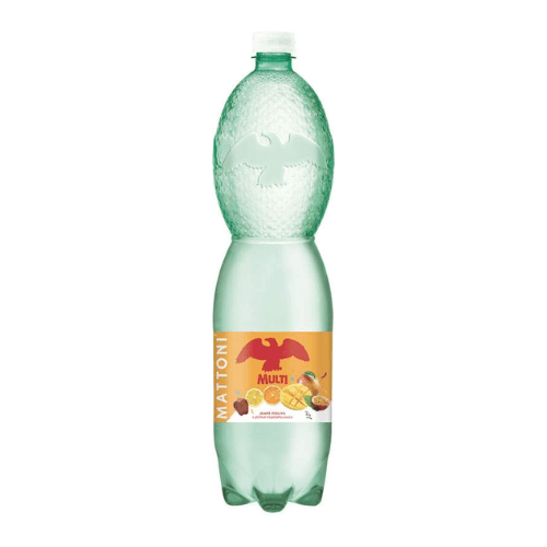 Mattoni Multi Minerální voda tropické ovoce jemně perlivá 1,5l PET