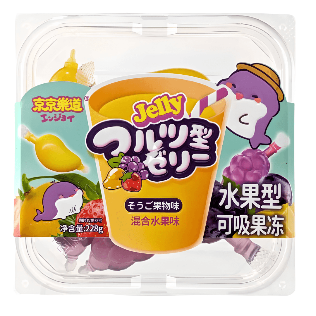 Ennjoi Mix Fruit Shaped Jelly 228g