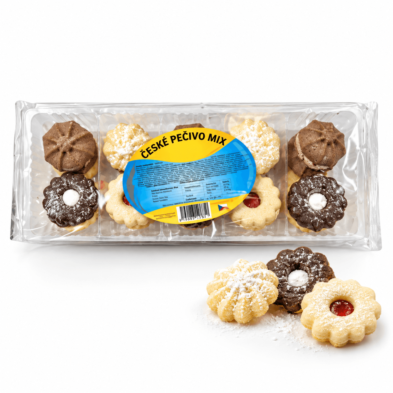 Glanis Linecké České Pečivo Mix 220g