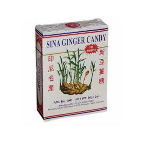Sina Ginger Candy 56g x 25