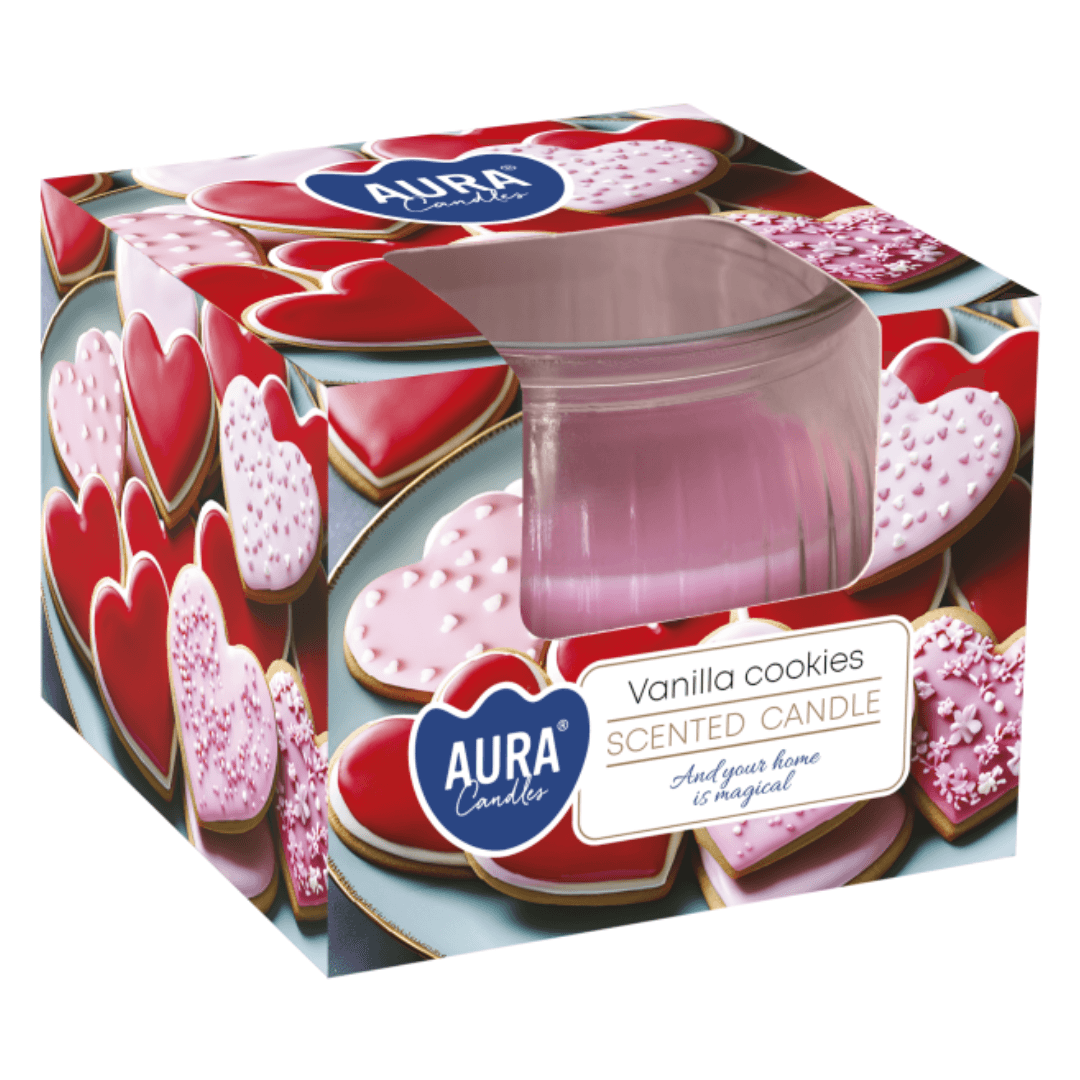 Bispol Vanilla Cookies – svíčka ve skle 80 g