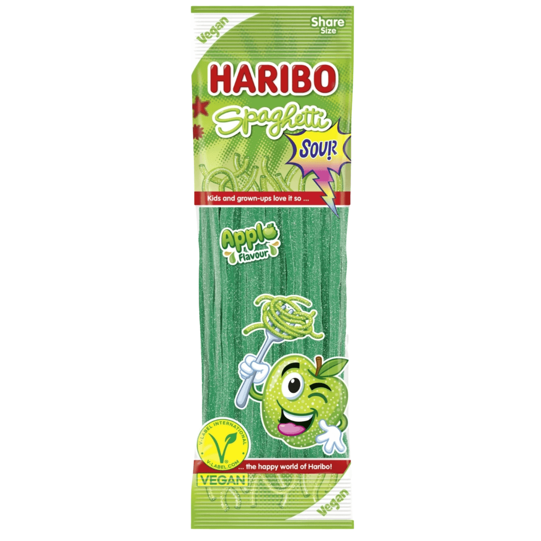Haribo Spaghetti Jablko Fizz veggie 200g