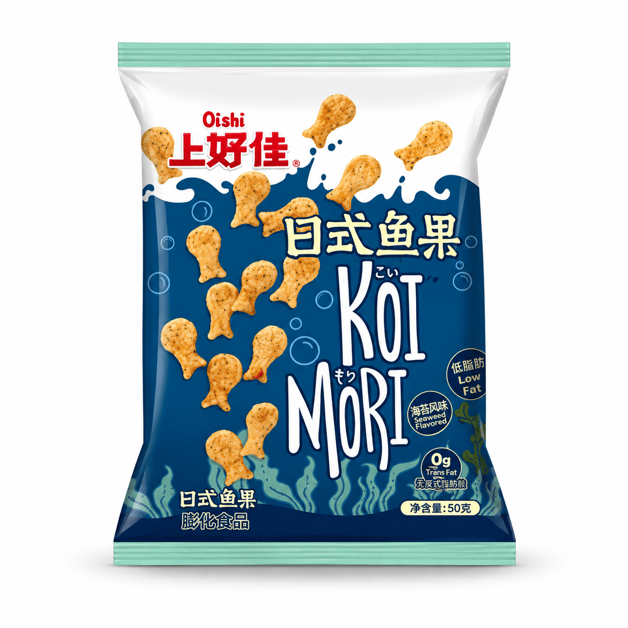 Oishi Seaweed Japanese Fish Cracker 50g