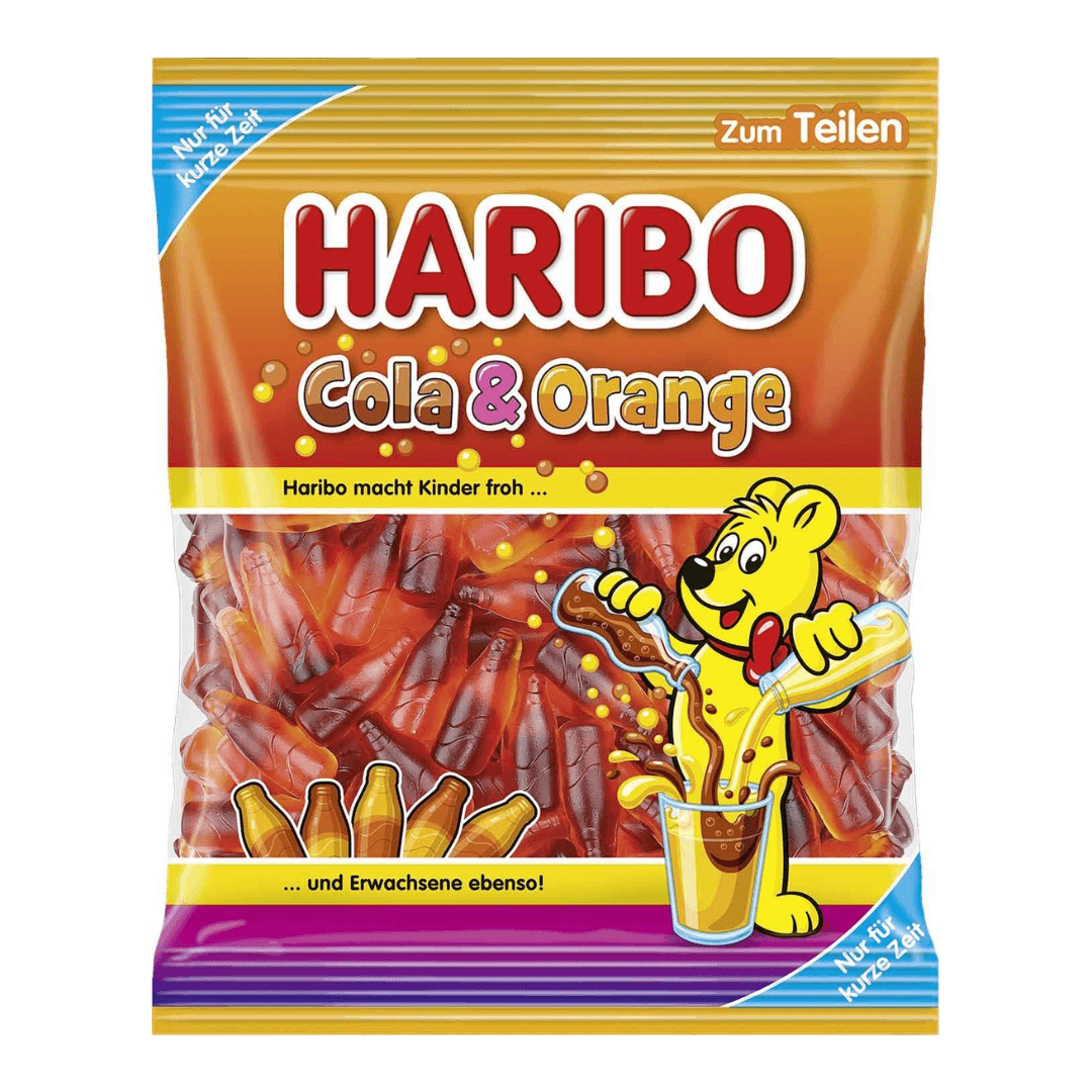 Haribo EU Cola & Orange 175 g