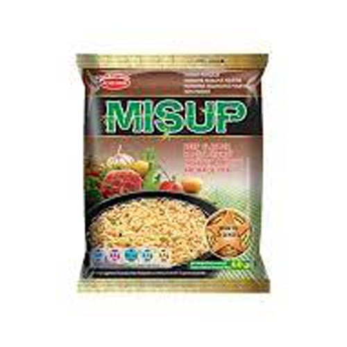 MISUP instantní nudlová polévka s hovězí příchutí 60g (balení 40 ks)