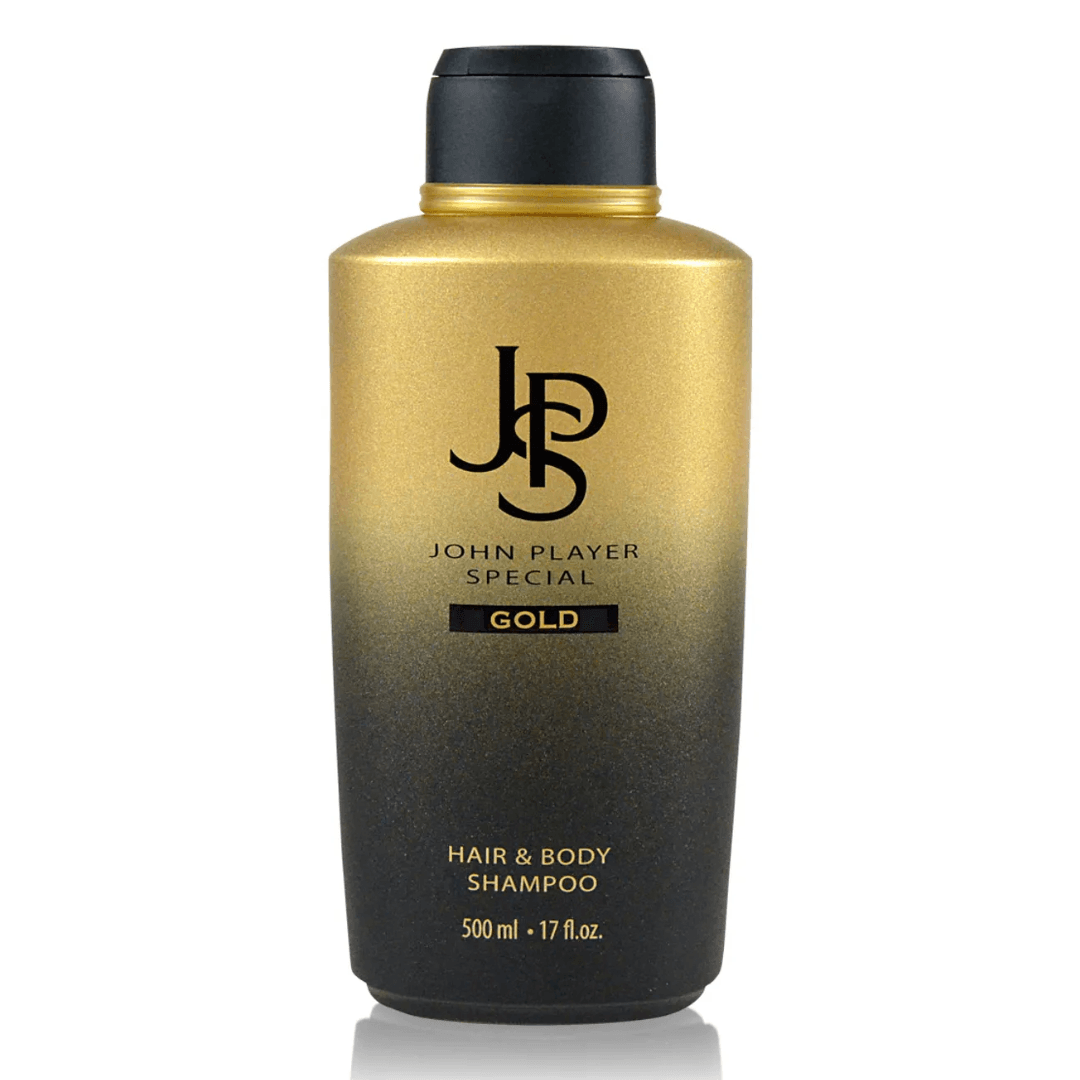 JOHN PLAYER JPS Speciální šampon GOLD na vlasy a tělo 500 ml