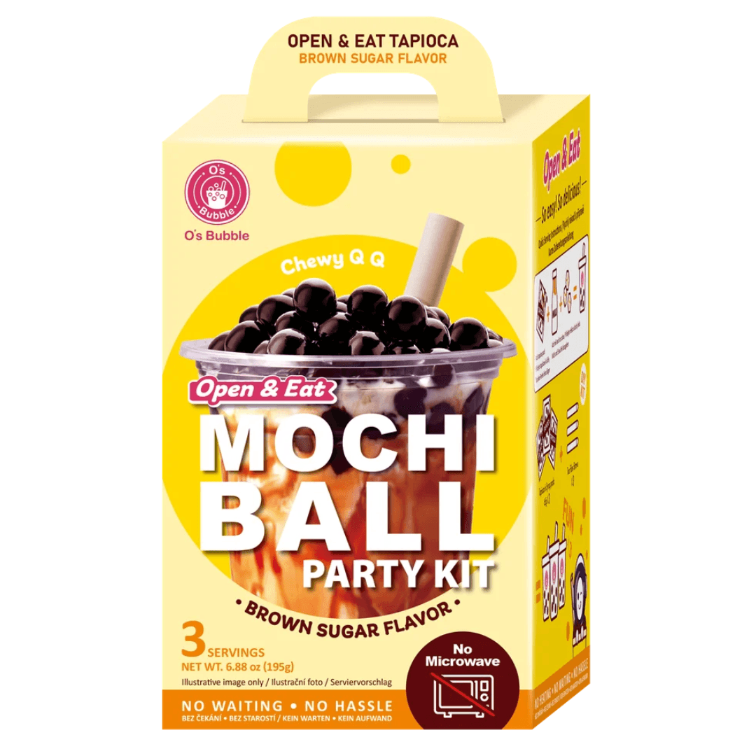 Bubble Tea Ready-to-eat tapiokou a příchutí Brown Sugar 240g - 3 Portions