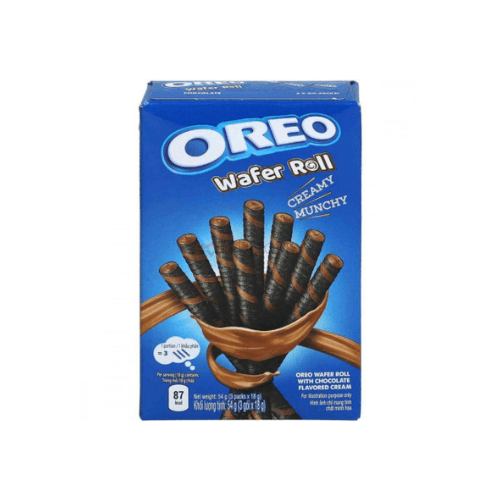 Oreo Wafer Rolls Chocolate 54g VNM