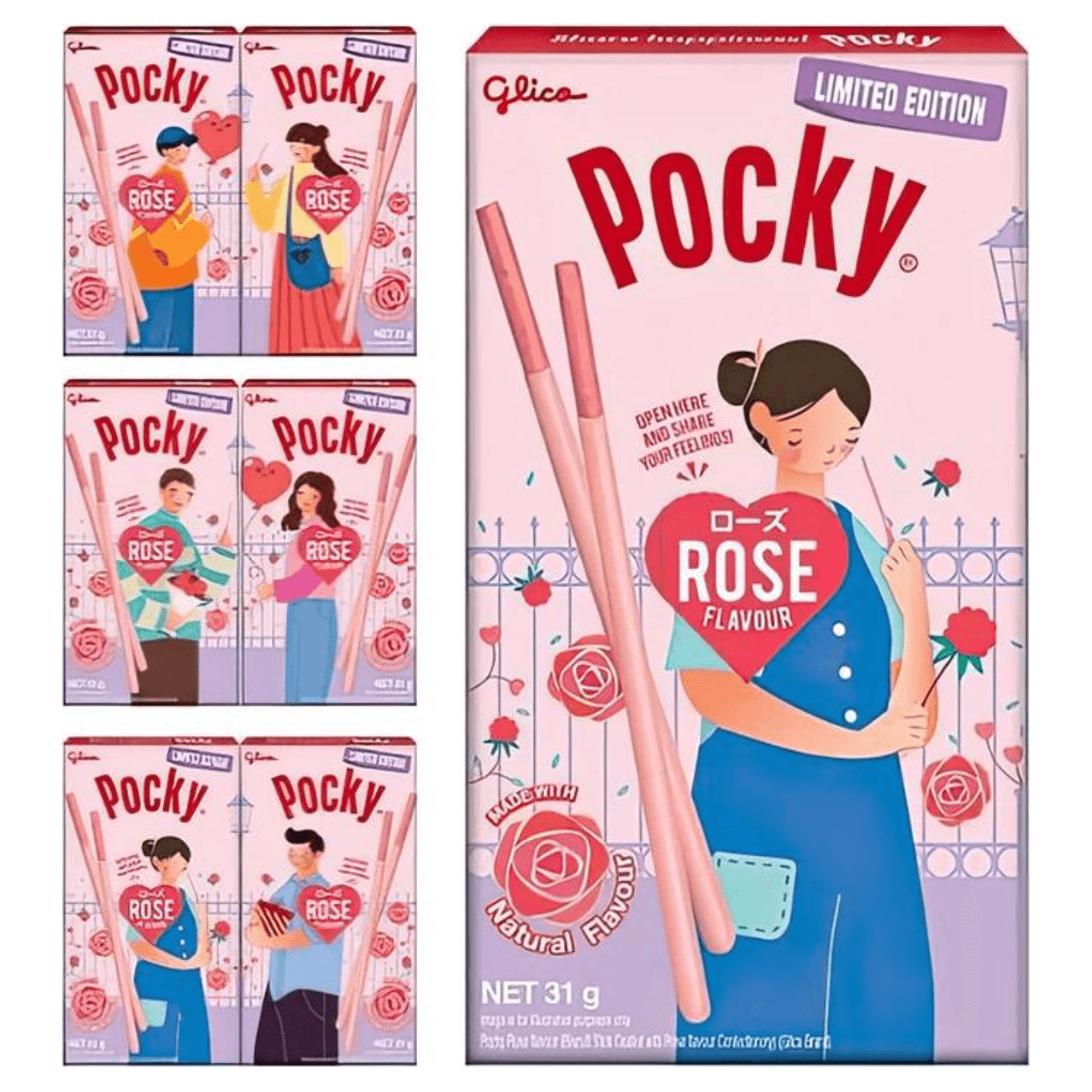 Glico Pocky Rose 33g