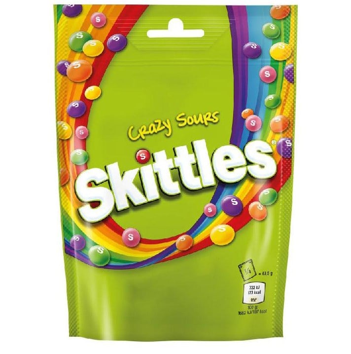 Skittles Crazy Sours 152g
