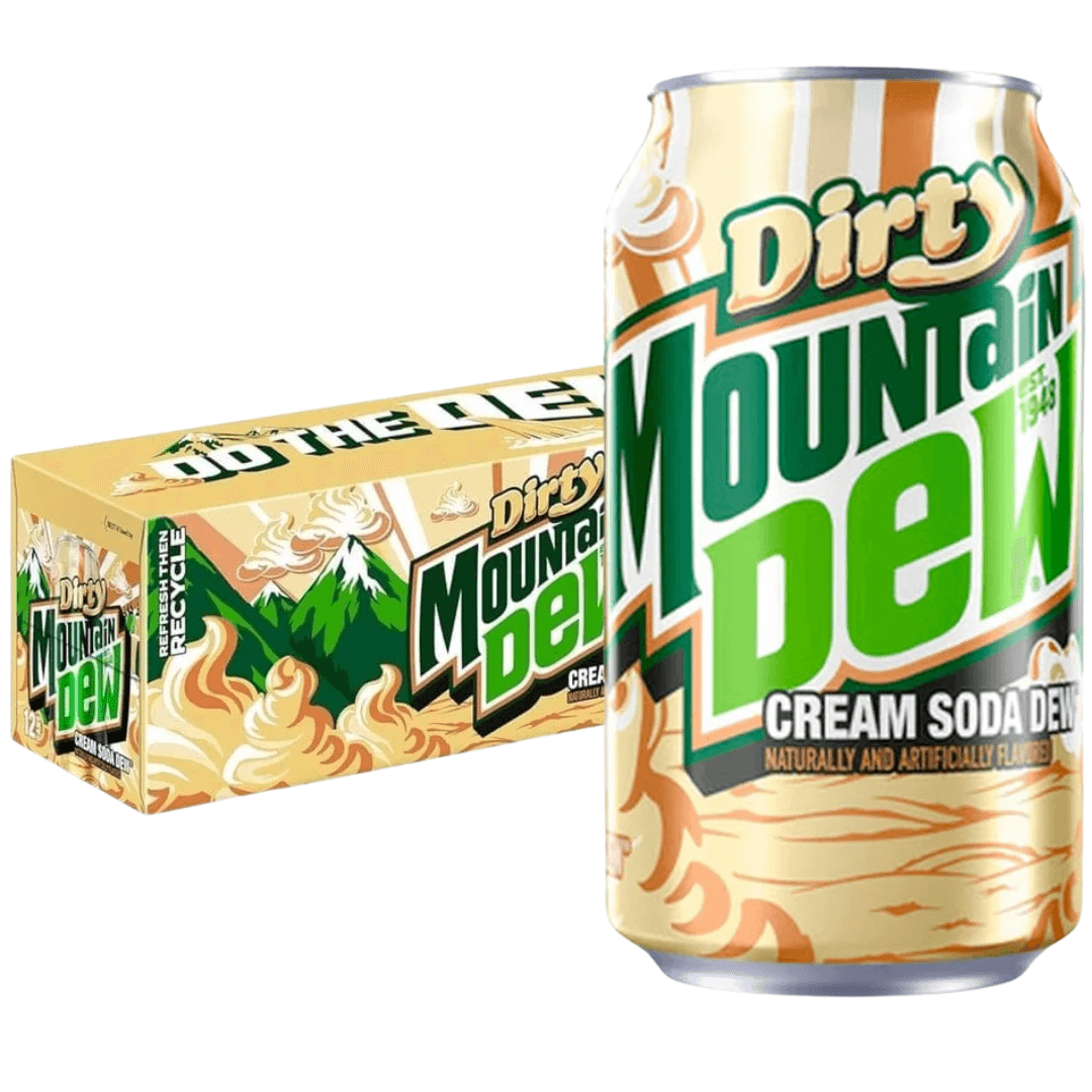 Mountain Dew Dirty Cream Soda 355ml