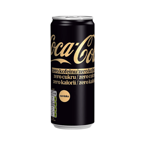 Coca-Cola Double Zero ( no Caffeine, no Sugar) 330ml plech