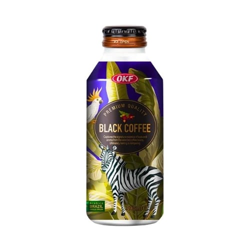 OKF Premium Black Coffee Drink 390ml