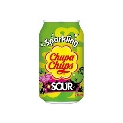 Chupa Chups Green Apple Sour Sparkiing 345ml