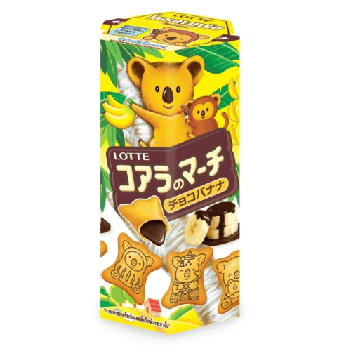 Lotte Koala's March Chocolate Banana Biscuits 37g