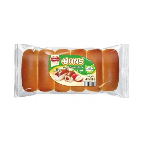 CM Buns with apple Marmalade 250g