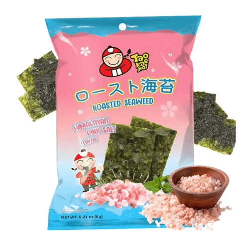 Tao Kae Noi Roasted Himalayan Pink Salt BBQ Seaweed 6g