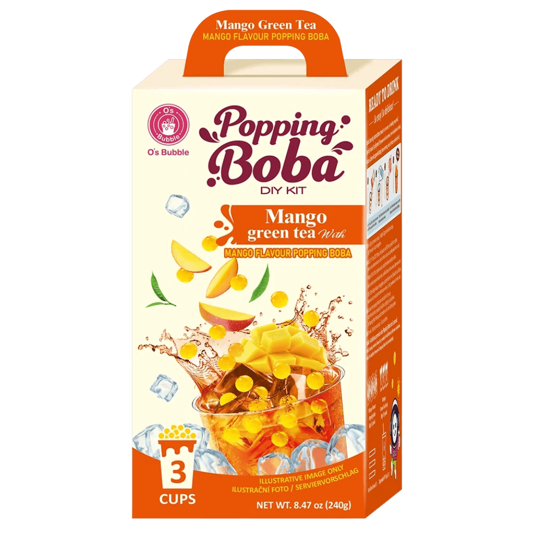 Bubble Tea Ready-to-eat tapiokou a příchutí Mango 240g - 3 Portions