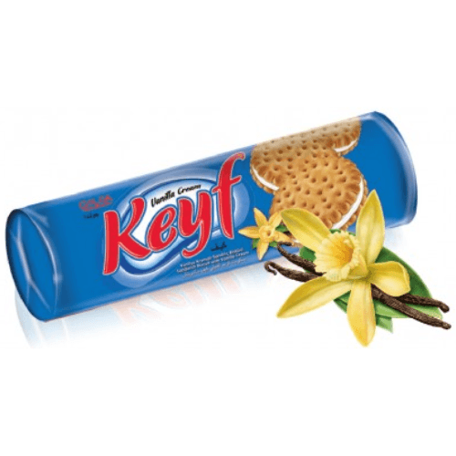 Keyf Vanilka Sandwich Biscuit 140g