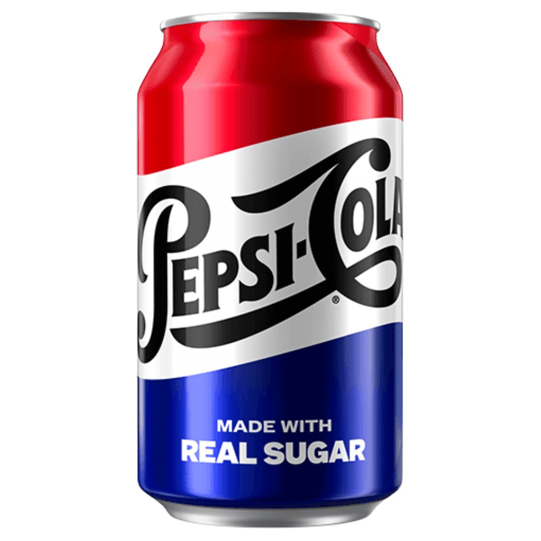 USA Pepsi Cola Real Sugar 355 ml