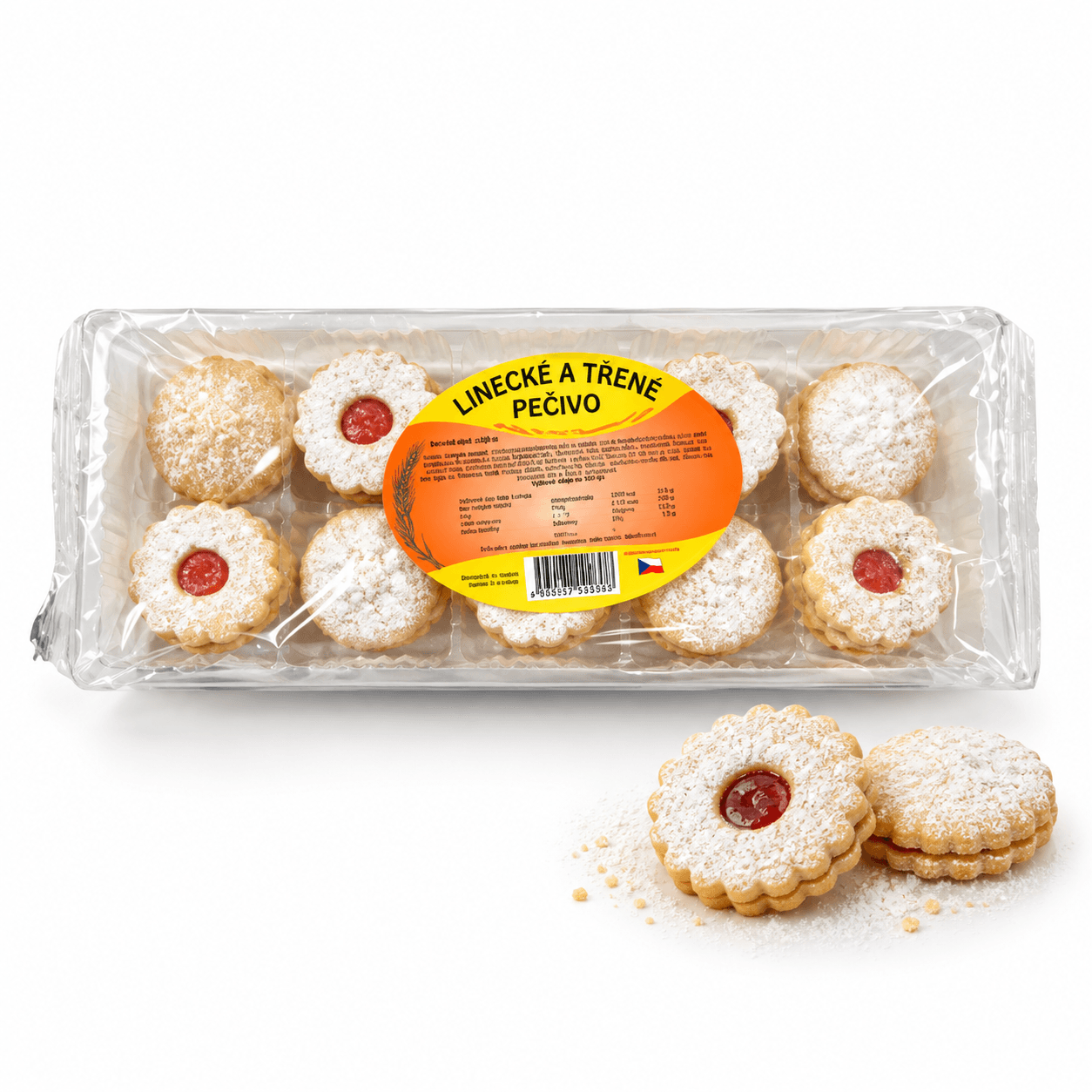 Glanis Linecké a Třené Pečivo 220g