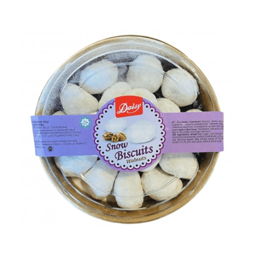 D Retro Snow Biscuits Walnut 200g