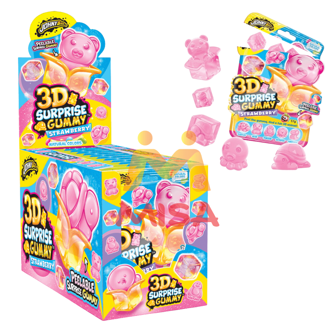 Johny Bee 3D Surprise Gummy 75g - vylupovací želé