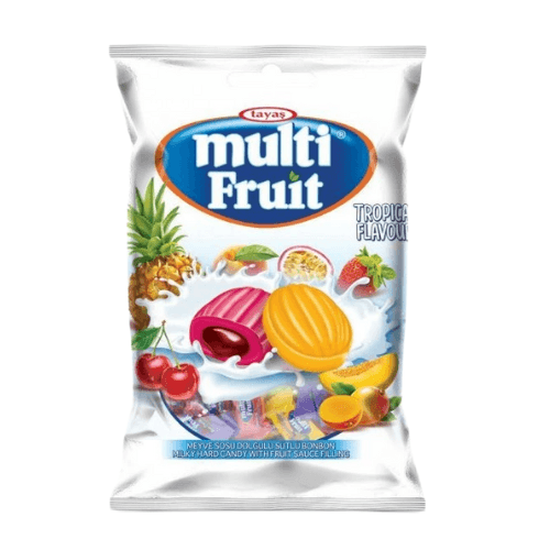 Damla Multi Fruit Tropical Flavour 500g – ovocné žvýkací bonbóny s tropickými příchutěmi
