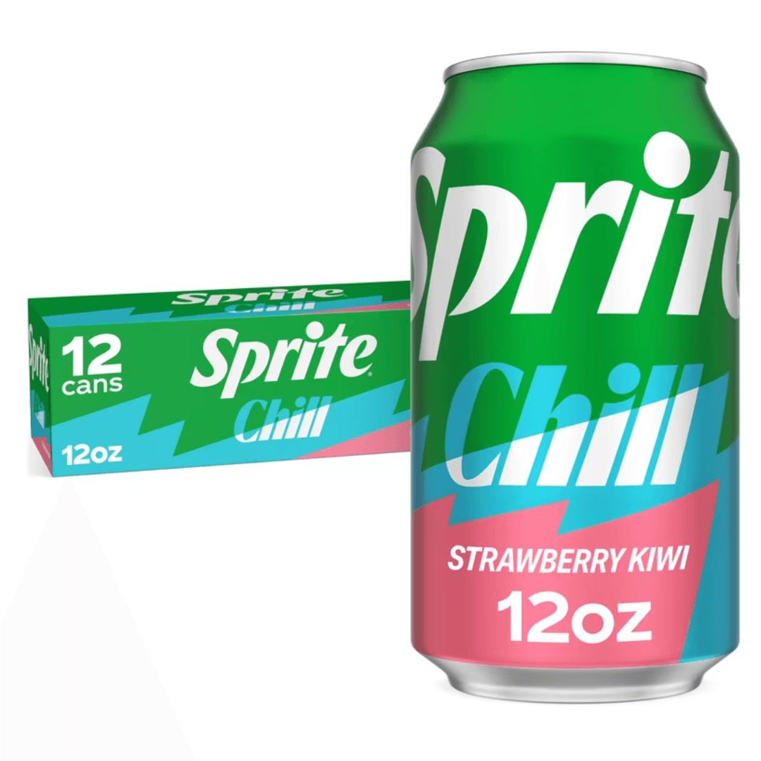 USA Sprite Chill Strawberry Kiwi 355ml