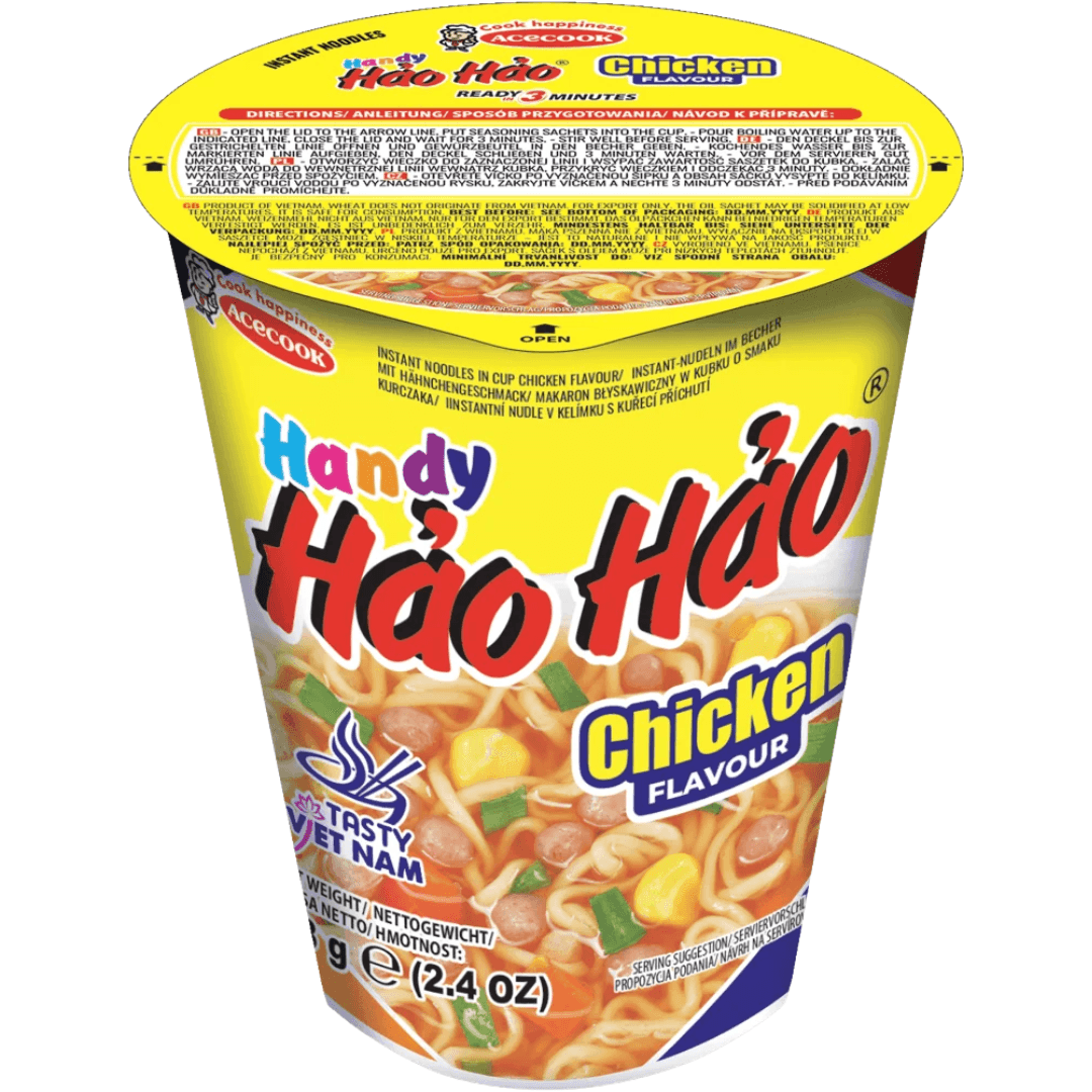 Hao Hao Handy Cup inst. nudle kuřecí 68g