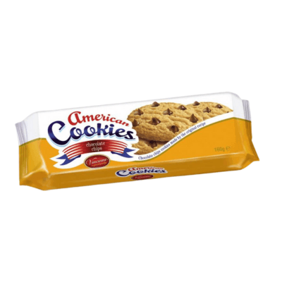 Vincinni American Cookies Chocolate Chips 160g – Křehké sušenky s čokoládou