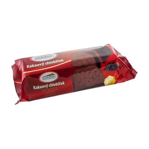 Goldfein Kakaový chlebíček s oříšky v kakaové polevě 6x400g