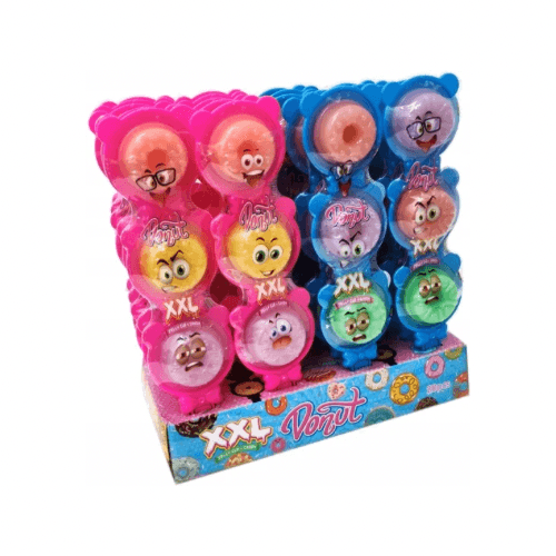 XXL Donut Jelly 43g – Velké ovocné želé ve tvaru donutu
