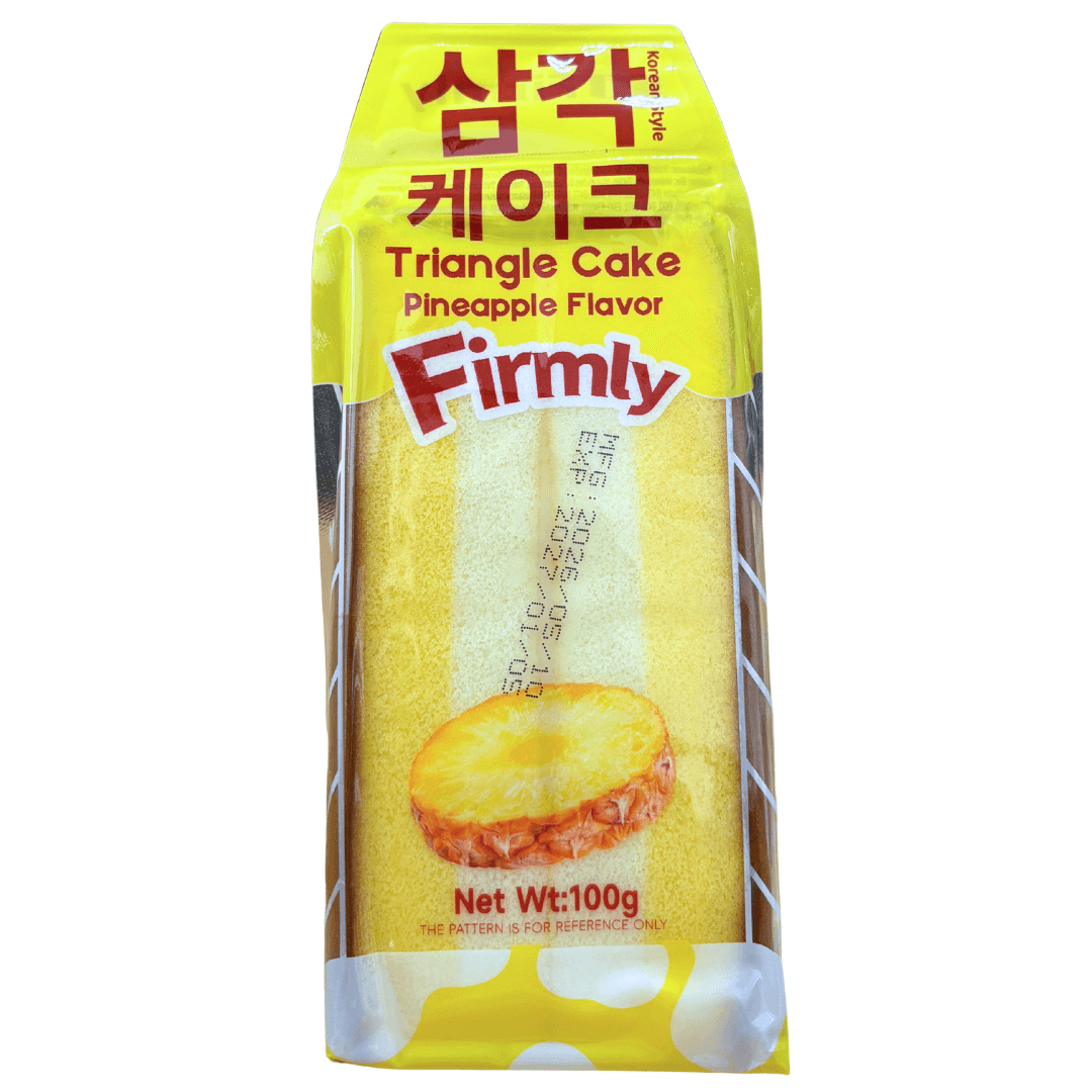 Firmly Triangular Cake Pineapple 100g