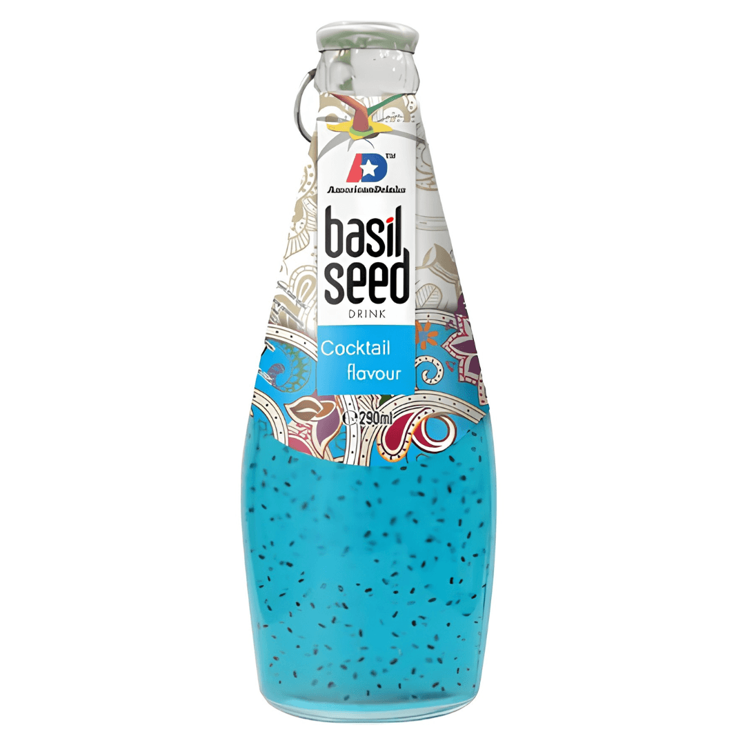American Drinks Basil Seed Drink Cocktail 290 ml
