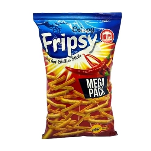 Fripsy Stick Chicken Mega Pack 120g x 12 – Kuřecí snack tyčinky pro milovníky slaného mlsání