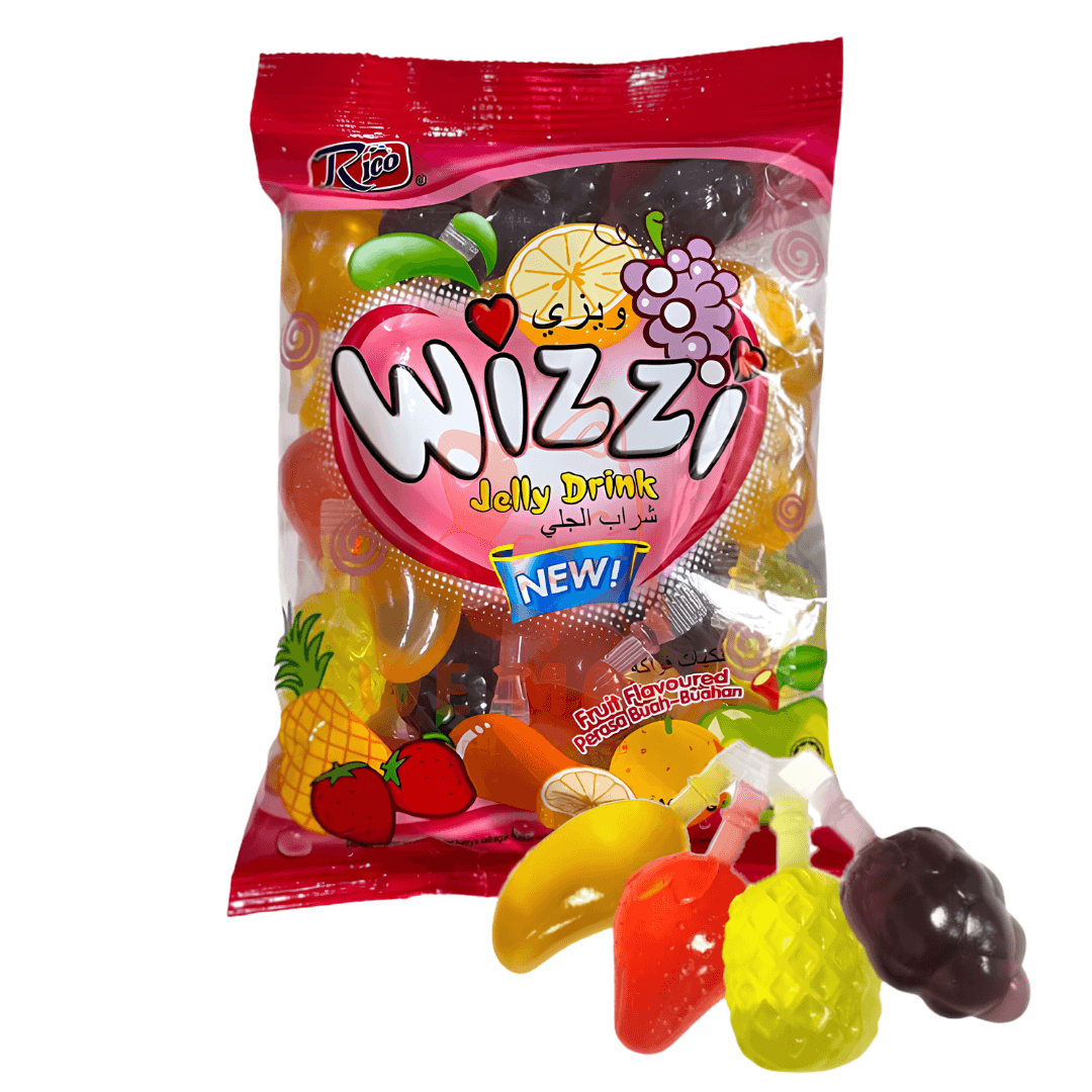 Rico Wizzi Assorted Fruit Jelly 960g
