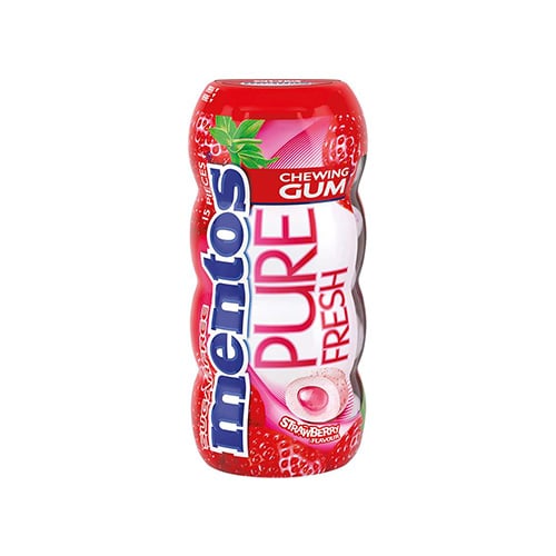 Mentos Pure Fresh Žvýkačky jahody 30g