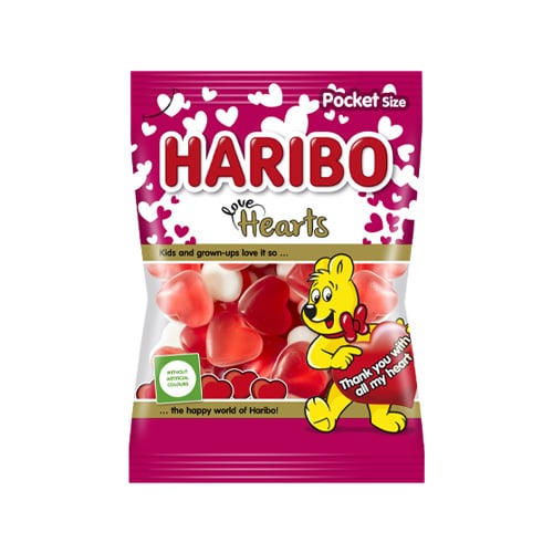 Haribo Love Heart 80g