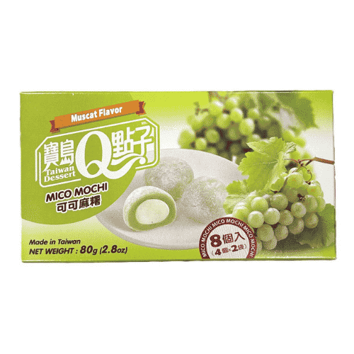 Q Brand Cacao Muscat Mochi 80g