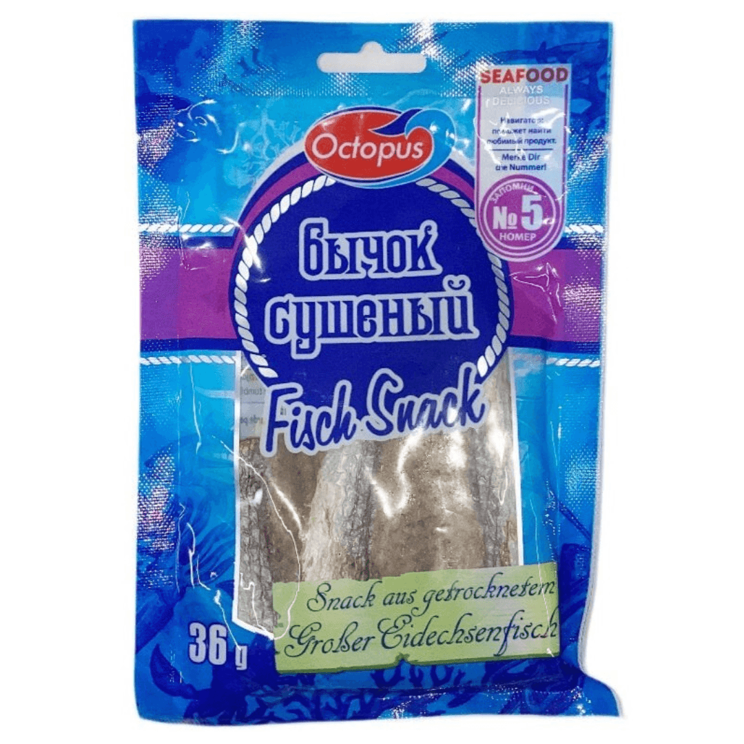 Octopus 36g Fisch Snack No 5 Suseny Bycok