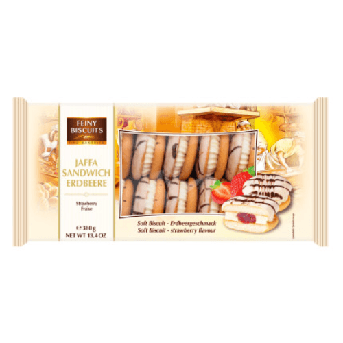 Feiny Biscuits Jaffa Cokolada Strawberry 380g