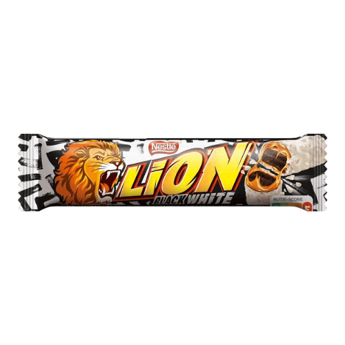 Nestlé Lion Tyčinka black&white s příchutí brownie 42g Novinka