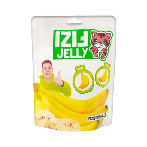 FIZI JELLY ŽELÉ - Banán 62g