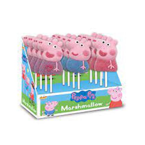 Peppa Pig Marsmallow Lollipop 45g x 12