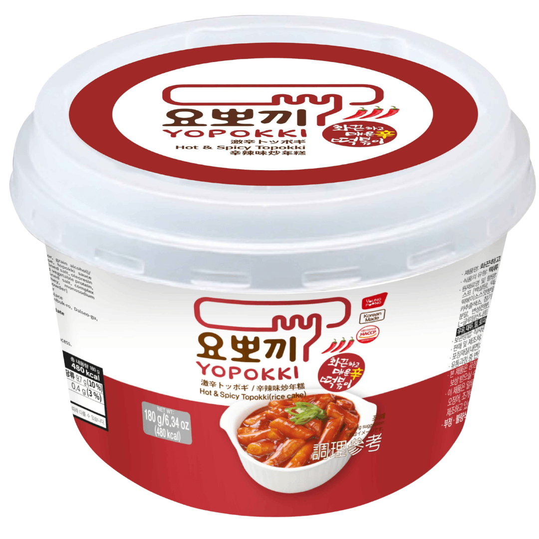 Yopokki Hot & Spicy Bowl 180g